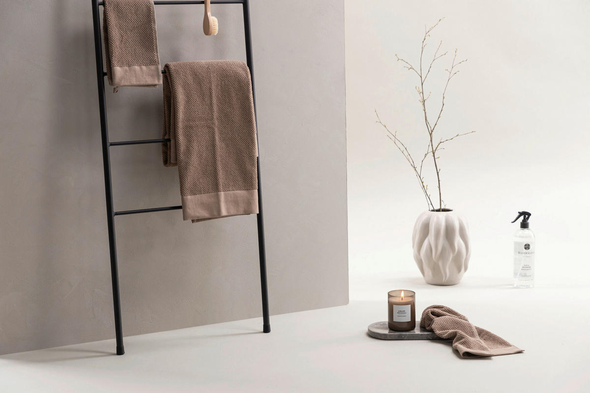 HANDDUKSSTEGE 50/160/2 cm  - svart, Modern, metall (50/160/2cm) - Livetastic