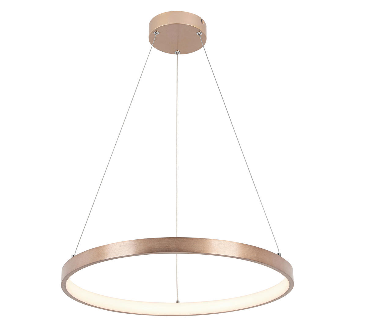 LED LUSTER  50/120 cm      - kapućino, Osnovno, metal/plastika (50/120cm) - Ambiente