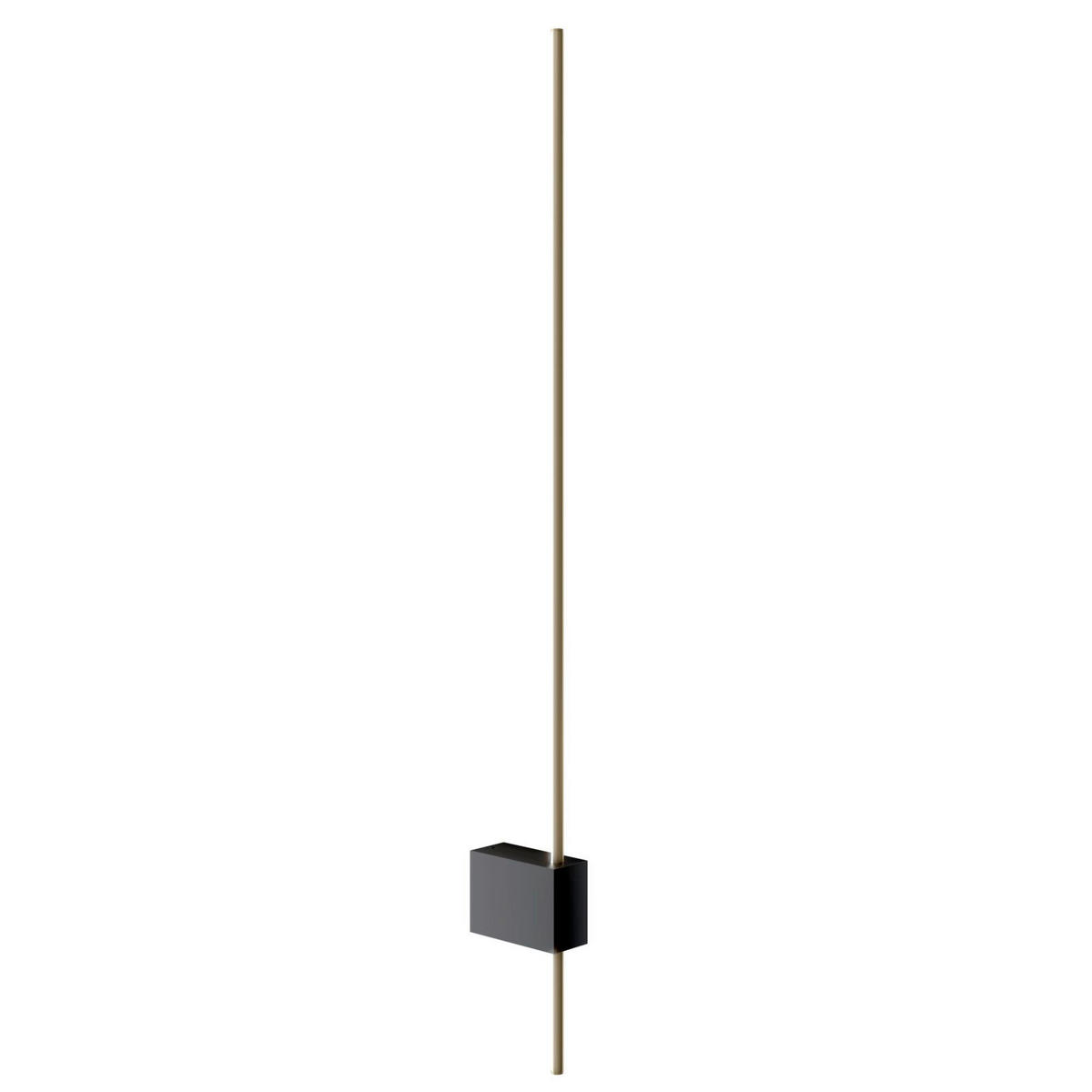 VÄGGLAMPA Ceiling & Wall   - svart/guldfärgad, Trend, metall (62,3/3/7cm) - MAYTONI