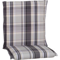 SESSELAUFLAGE in Beige Karo  - Beige, Basics, Textil (100/52/8cm) - Gardenson