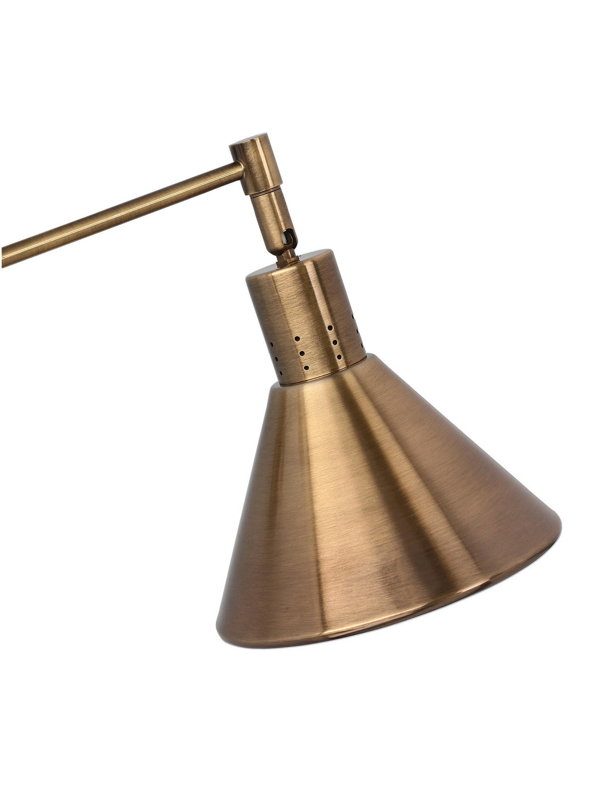 STENSKA SVETILKA   40 W   230 V E14 - platinaste barve, Basics, kovina (37.5/14/17cm)