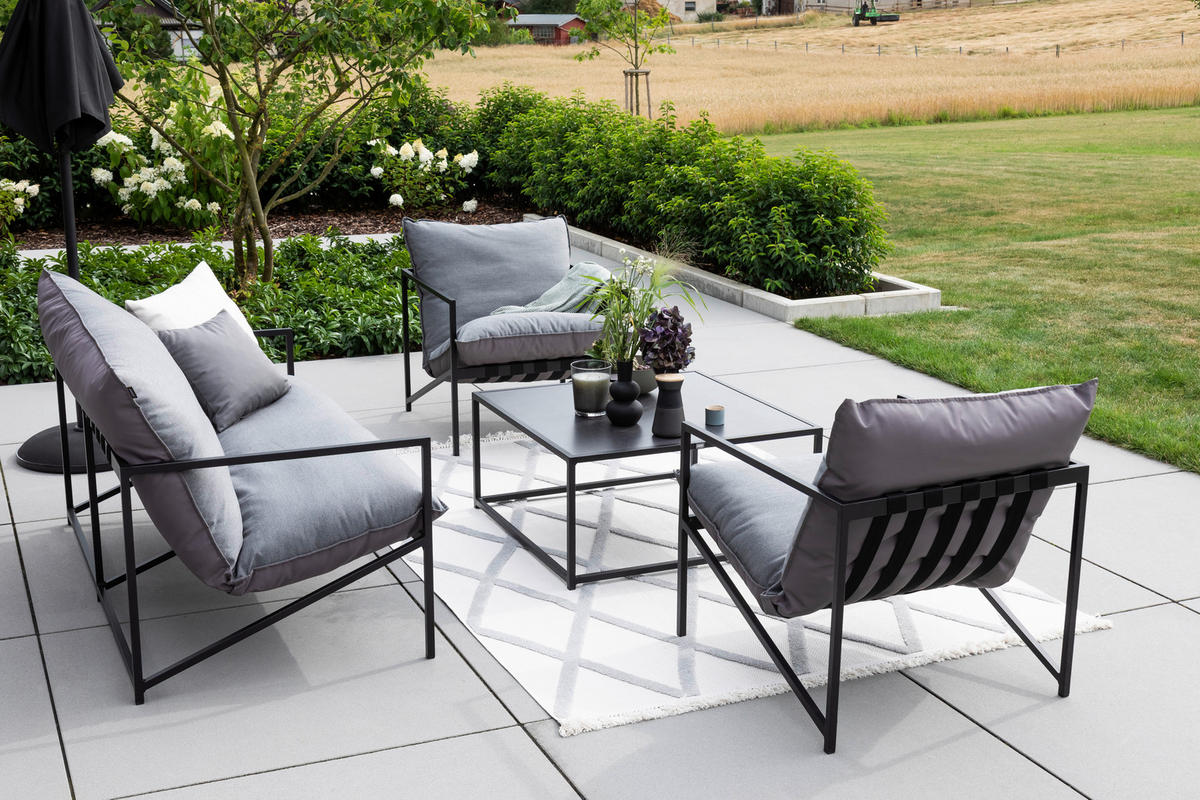 WEBTEPPICH 80/150 cm Summer Grau  - Grau, Basics, Kunststoff/Textil (80/150cm) - Schöner Wohnen