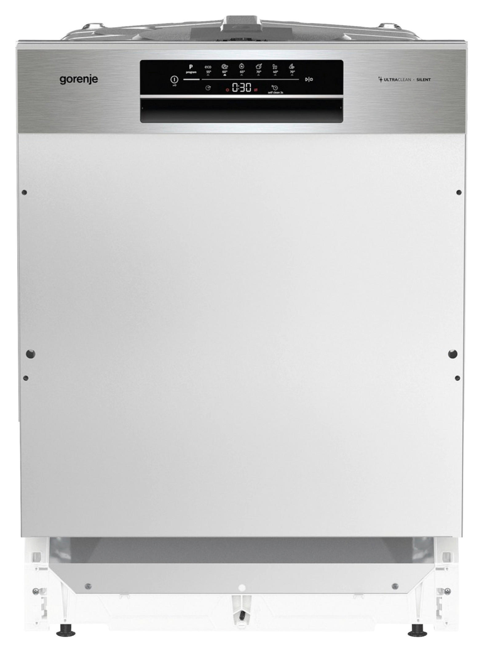 GESCHIRRSPÜLER GI642E90X  - Edelstahlfarben, Basics, Metall (59,8/81,5/55,5cm) - Gorenje