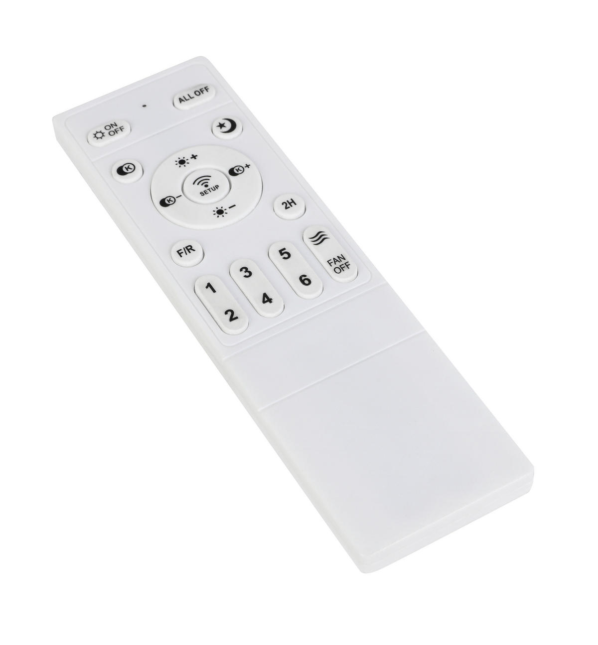 DECKENVENTILATOR - Schwarz/Weiß, Trend, Kunststoff/Metall (46/19,5cm) - Mican