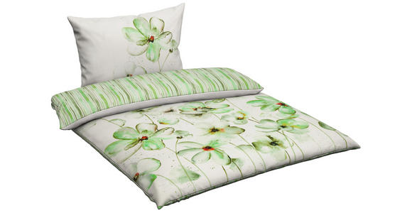 BETTWÄSCHE 140/200 cm - Grün, KONVENTIONELL, Textil (140/200cm) - Ambiente