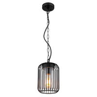 ZUNANJA SVETILKA        16/75,5 cm       - črna/prozorno, Design, kovina/umetna masa (16/75,5cm) - Globo