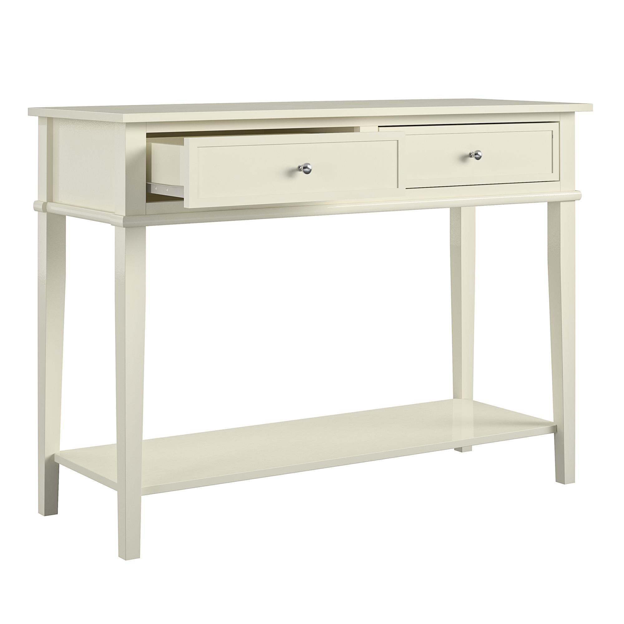 KONSOLE in Holz   104/76/40 cm  - Weiß/Honig, Design, Holz (104/76/40cm) - MID.YOU