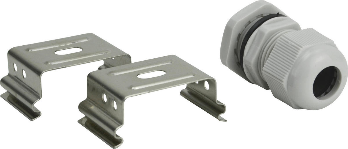 LED-DECKENLEUCHTE pro 147/6/6 cm  - Hellgrau, Basics, Kunststoff (147/6/6cm)