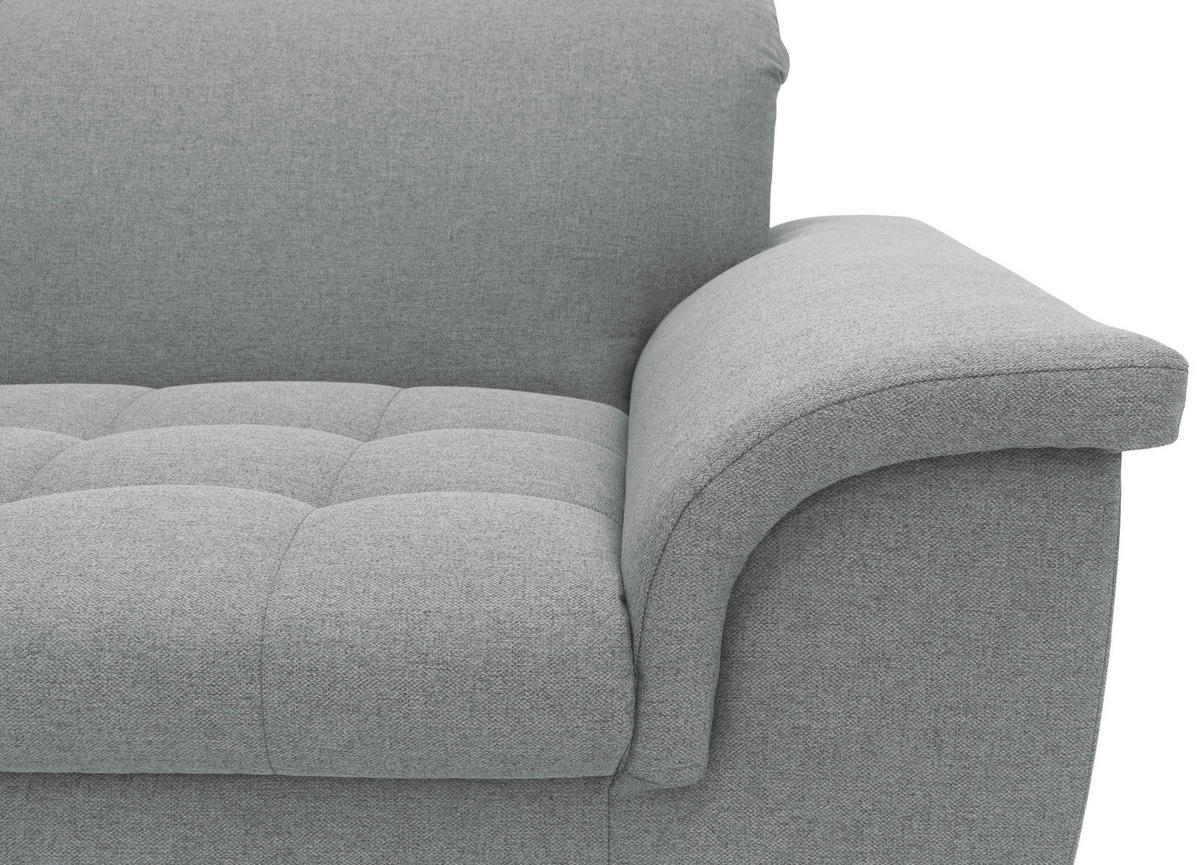 2-SITZER-SOFA in Webstoff Mintgrün  - Chromfarben/Mintgrün, KONVENTIONELL, Textil/Metall (190/81/105cm) - MID.YOU