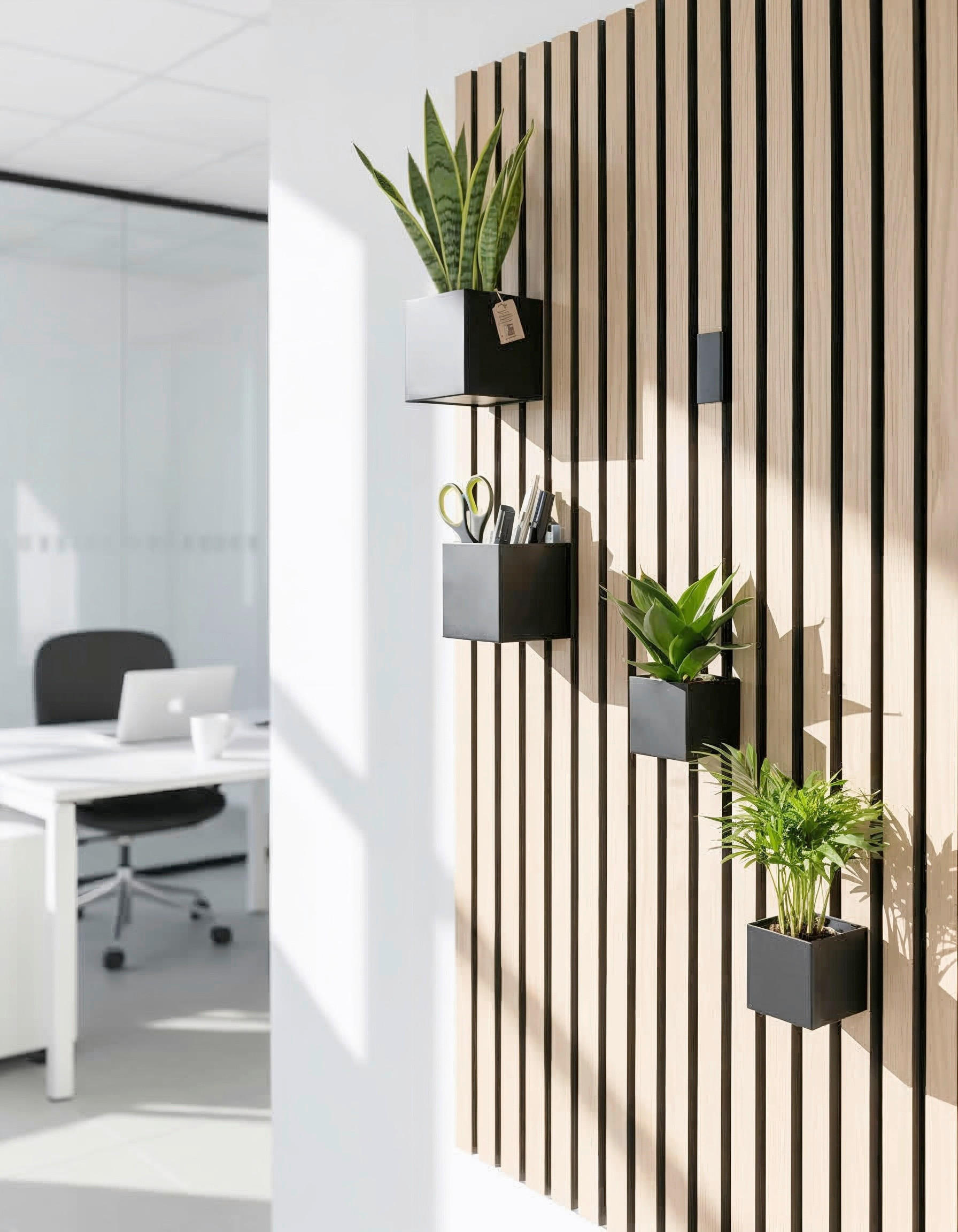 AKUSTIKPANEEL  - Schwarz, Basics, Metall (6,5/6,5/6,5cm)