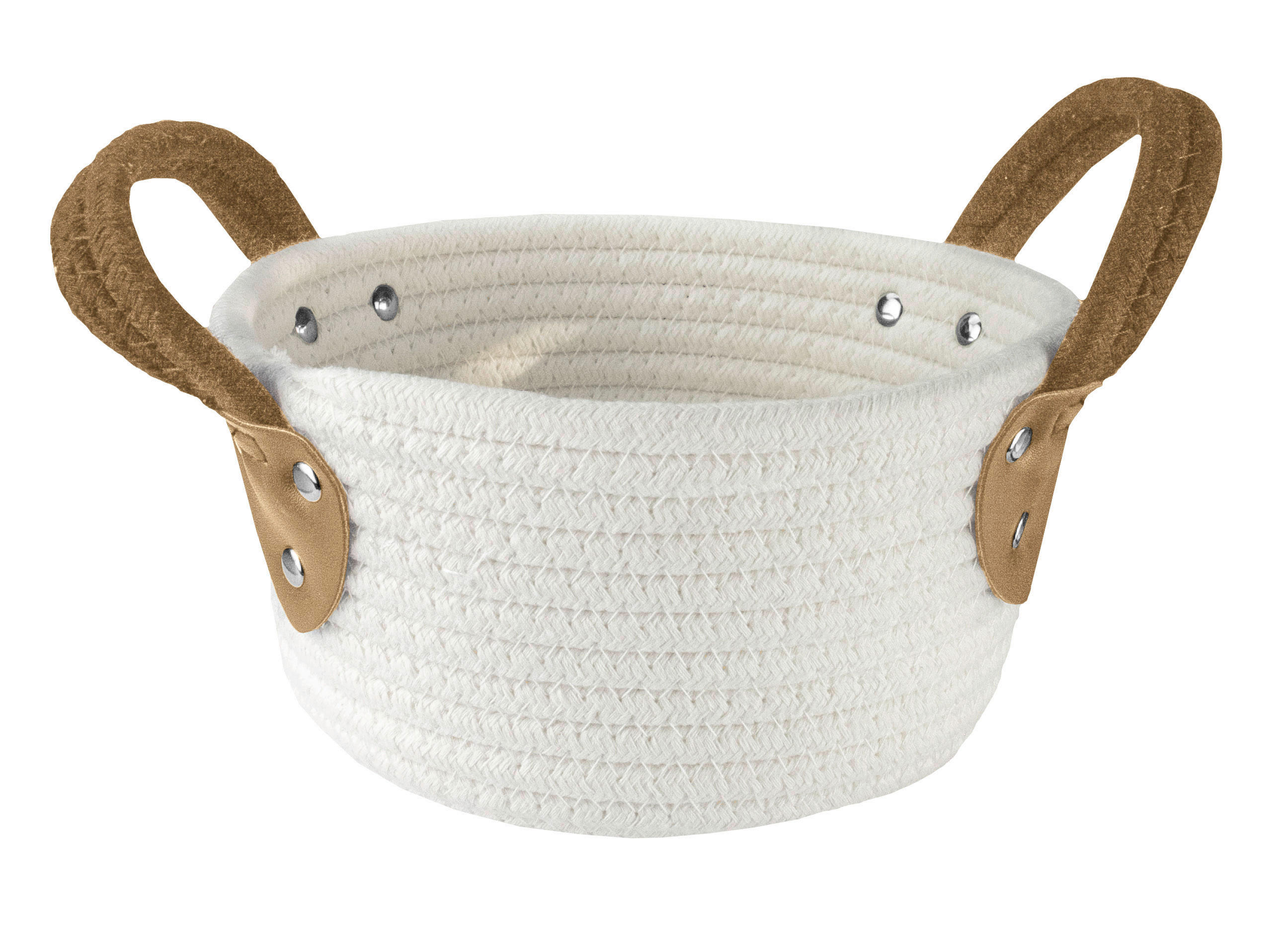 AUFBEWAHRUNGSBOX - Beigebraun, Basics, Textil (19,5/19/16,5cm) - Kleine Wolke