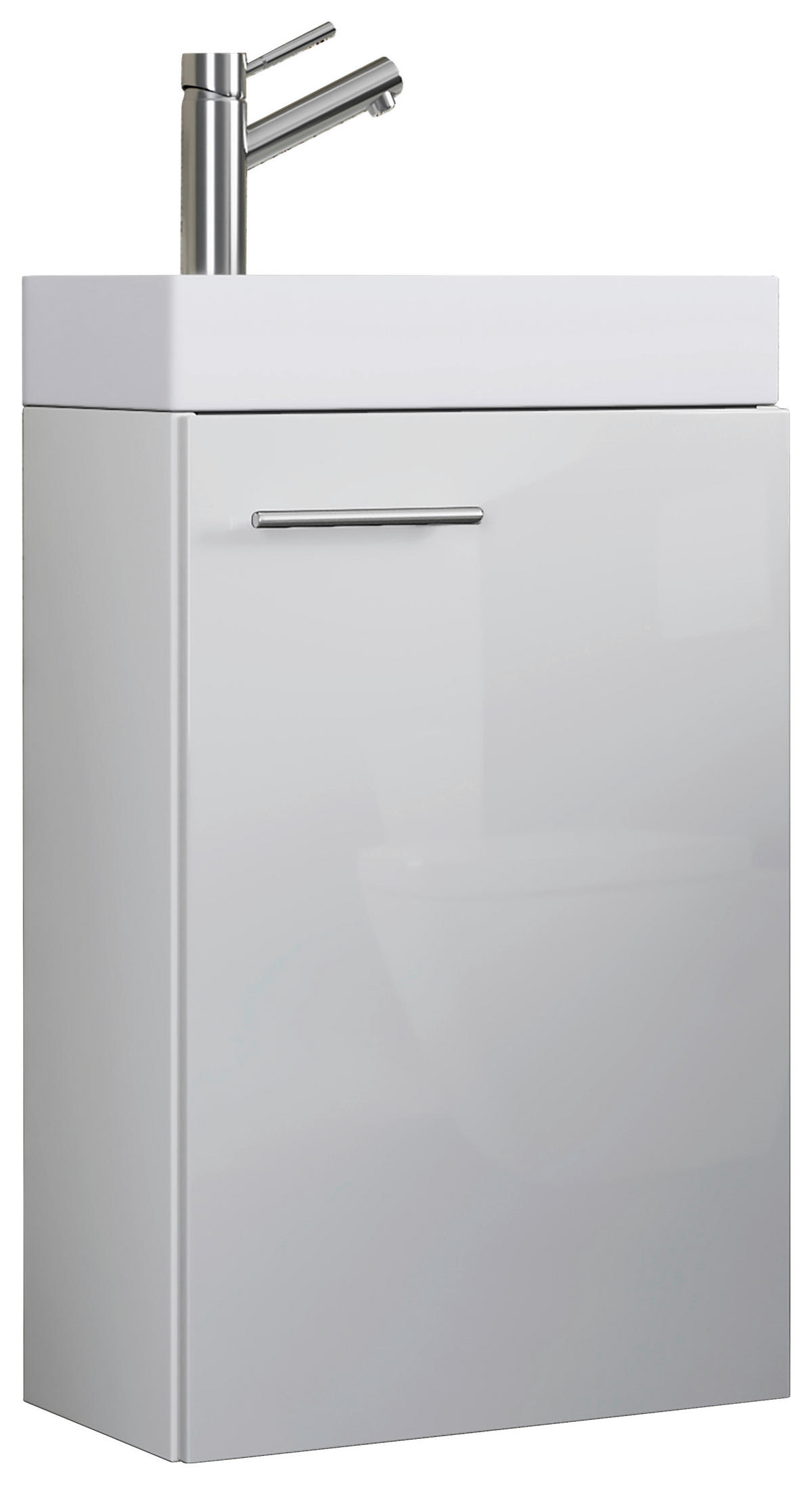 WASCHTISCHKOMBI 40,5 cm  - Weiss, Modern, Keramik/Holzwerkstoff (40,5cm) - MID.YOU