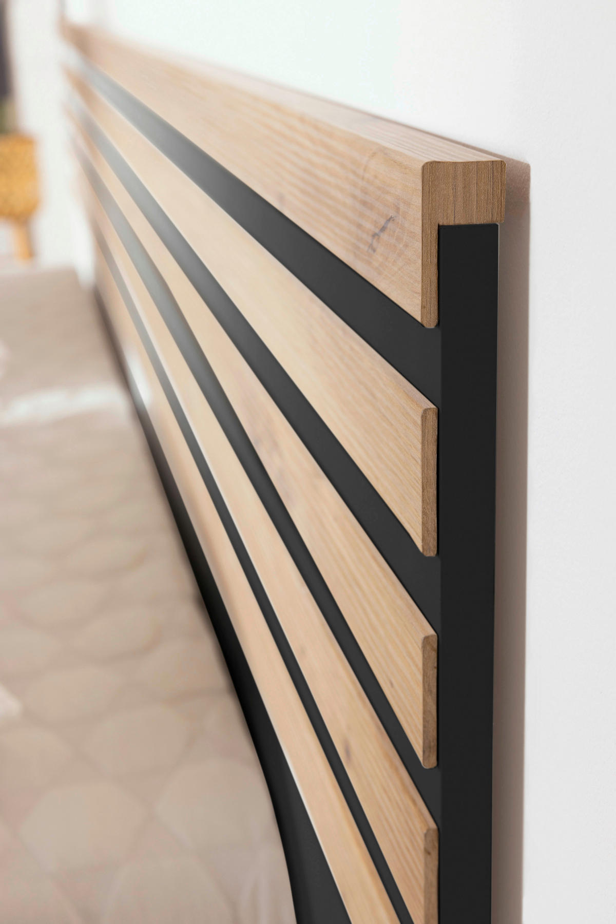 POSTEL S NOČNÍMI STOLKY, 180/200 cm, šedá - šedá, Moderní, kompozitní dřevo (180/200cm) - Rauch Möbel