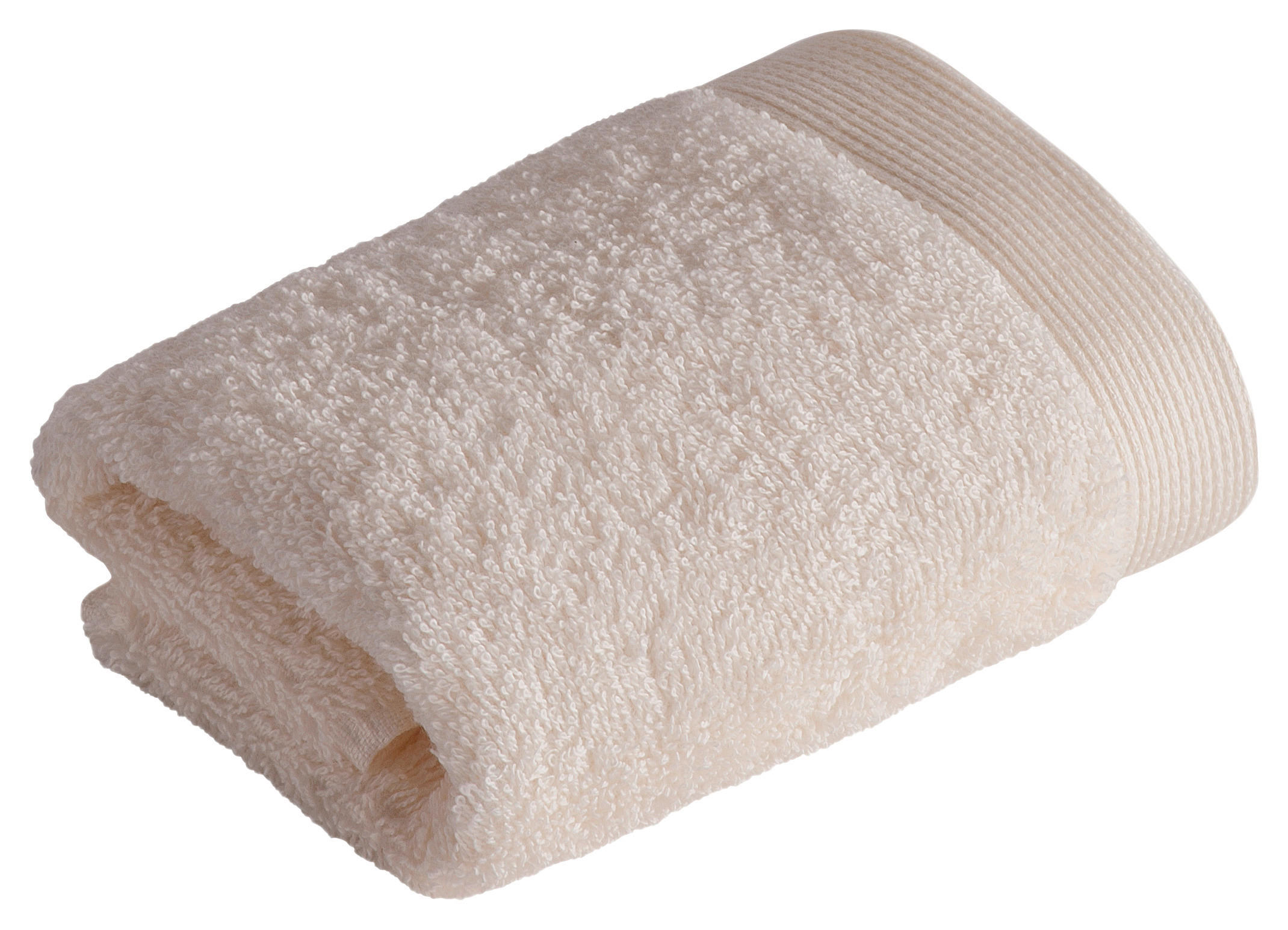 SEIFTUCH High Line Beige 30/30 cm - Beige, Basics, Textil (30/30cm) - Vossen