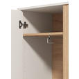 GARDEROBE 5-teilig  in 220/192,5/40 cm  - Kaschmir/Eiche Artisan, Basics, Glas/Holzwerkstoff (220/192,5/40cm) - Carryhome