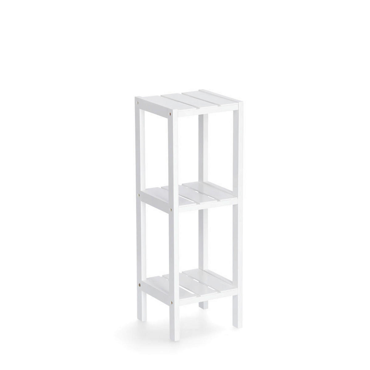 STANDREGAL Weiß  - Weiß, Basics, Holzwerkstoff (22/22/65cm) - Zeller Present