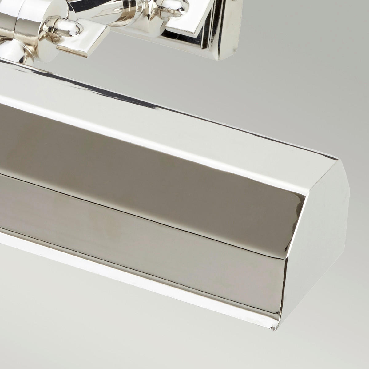TAVELBELYSNING Elstead Chawton 40.2/11.9/18.6 cm   - nickelfärgad, Klassisk, metall (40.2/11.9/18.6cm) - Elstead Lighting