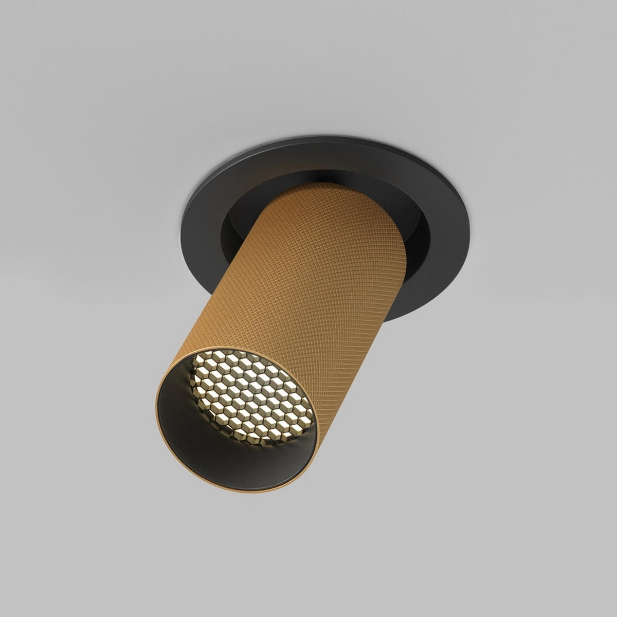 TAKLAMPA 5,4/14,1 cm  - svart/guldfärgad, Modern, metall (5,4/14,1cm) - MAYTONI