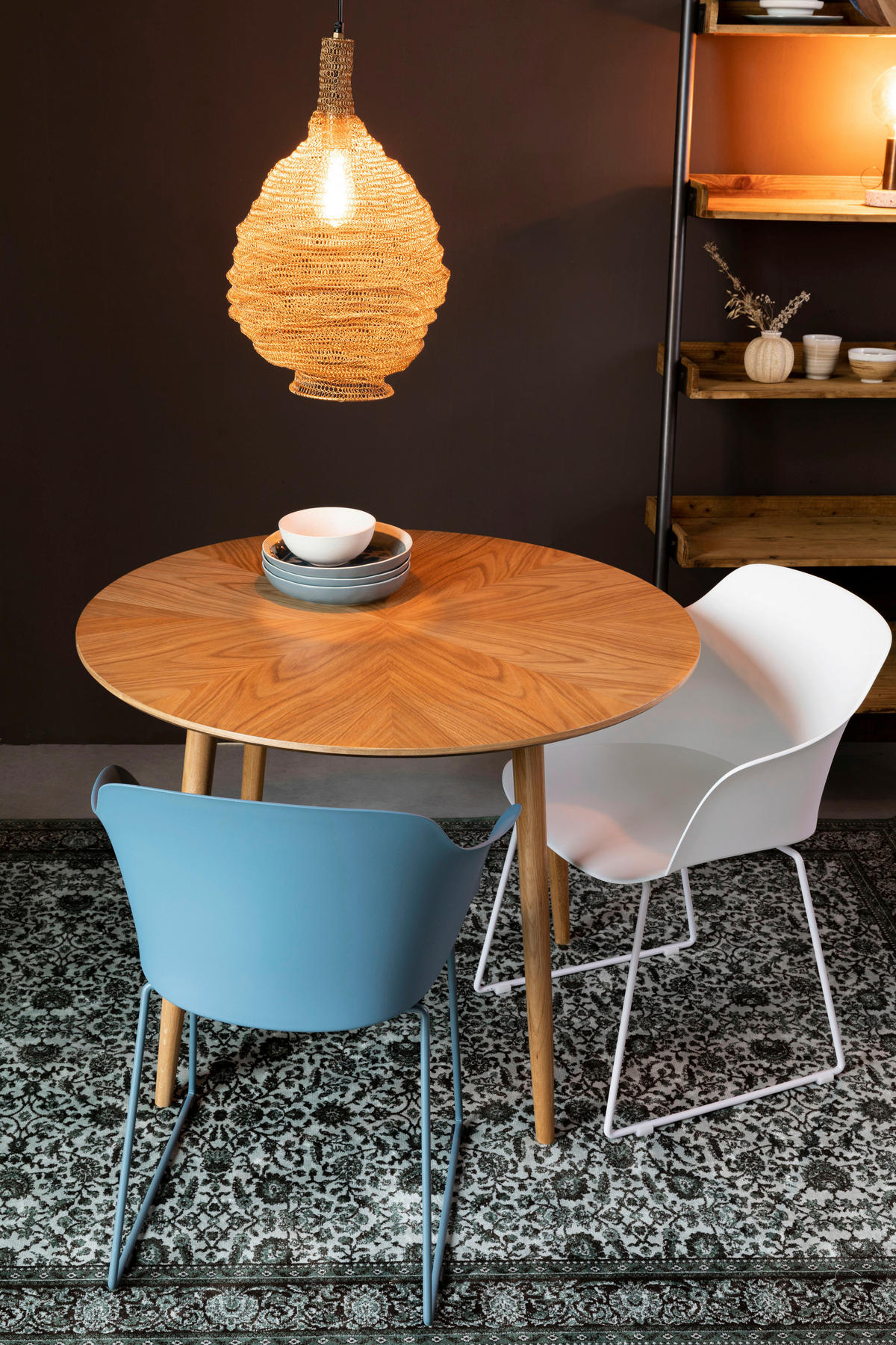 ESSTISCH in Holz, Holzwerkstoff 100/100/75 cm  - Eichefarben, Natur, Holz/Holzwerkstoff (100/100/75cm) - Livetastic