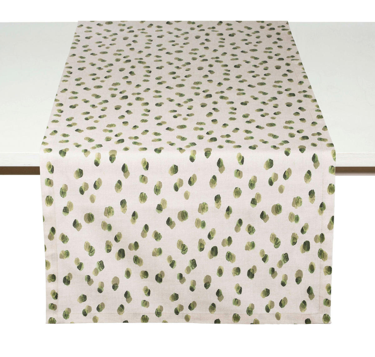 TISCHLÄUFER Textil Olivgrün 50/150 cm  - Olivgrün, Basics, Textil (50/150cm) - Pichler