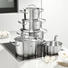 KOCHTOPFSET Edelstahl 5-teilig - Silberfarben, Basics, Metall - FISSLER