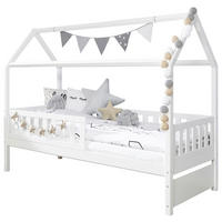 DOMČEKOVÁ POSTEĽ, 90/200 cm biela - biela, Modern, drevo (90/200cm) - MID.YOU