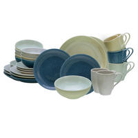 KOMBINOVANÁ SOUPRAVA Reactive Nordic 32dílné  - zelená/světle žlutá, Basics, keramika - Creatable