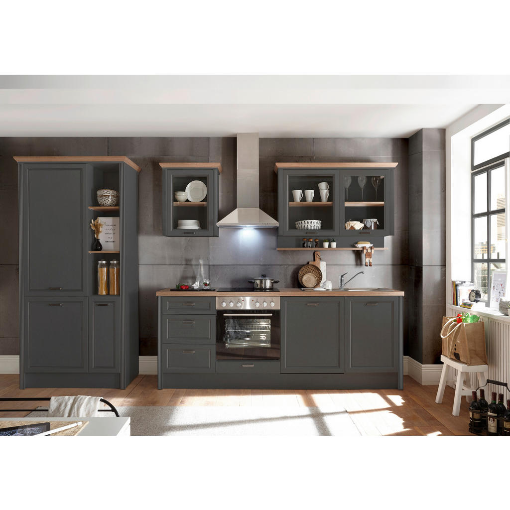 Zweizeilige Küche Jasmin 235 + 104 Cm Mit Geräten