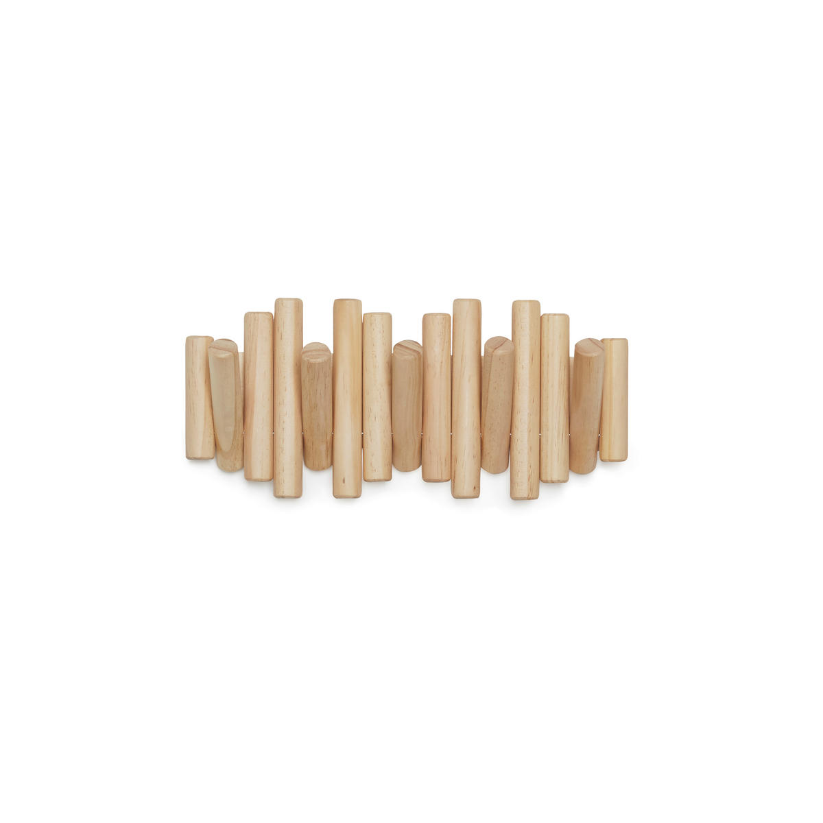 GARDEROBENLEISTE  in Kiefer Naturfarben  - Naturfarben, KONVENTIONELL, Holz (38/17/4cm) - Umbra