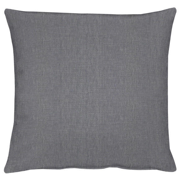 ZIERKISSEN 39/39 cm - Dunkelgrau, Basics, Textil (39/39cm) - Apelt