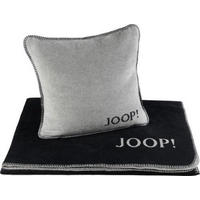 POTAH NA POLŠTÁŘ  50/50 cm - šedá/antracitová, Design, textil (50/50cm) - Joop!