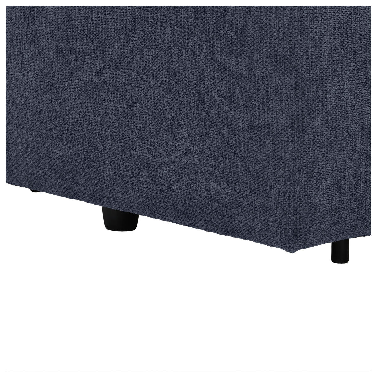 SCHLAFSOFA Webstoff Dunkelblau  - Schwarz/Dunkelblau, KONVENTIONELL, Kunststoff/Textil (198/84/96cm) - Carryhome