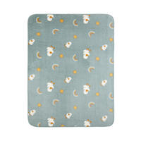 SCHMUSEDECKE EDDA   - Grün, Basics, Textil (100/75/1cm) - Sterntaler