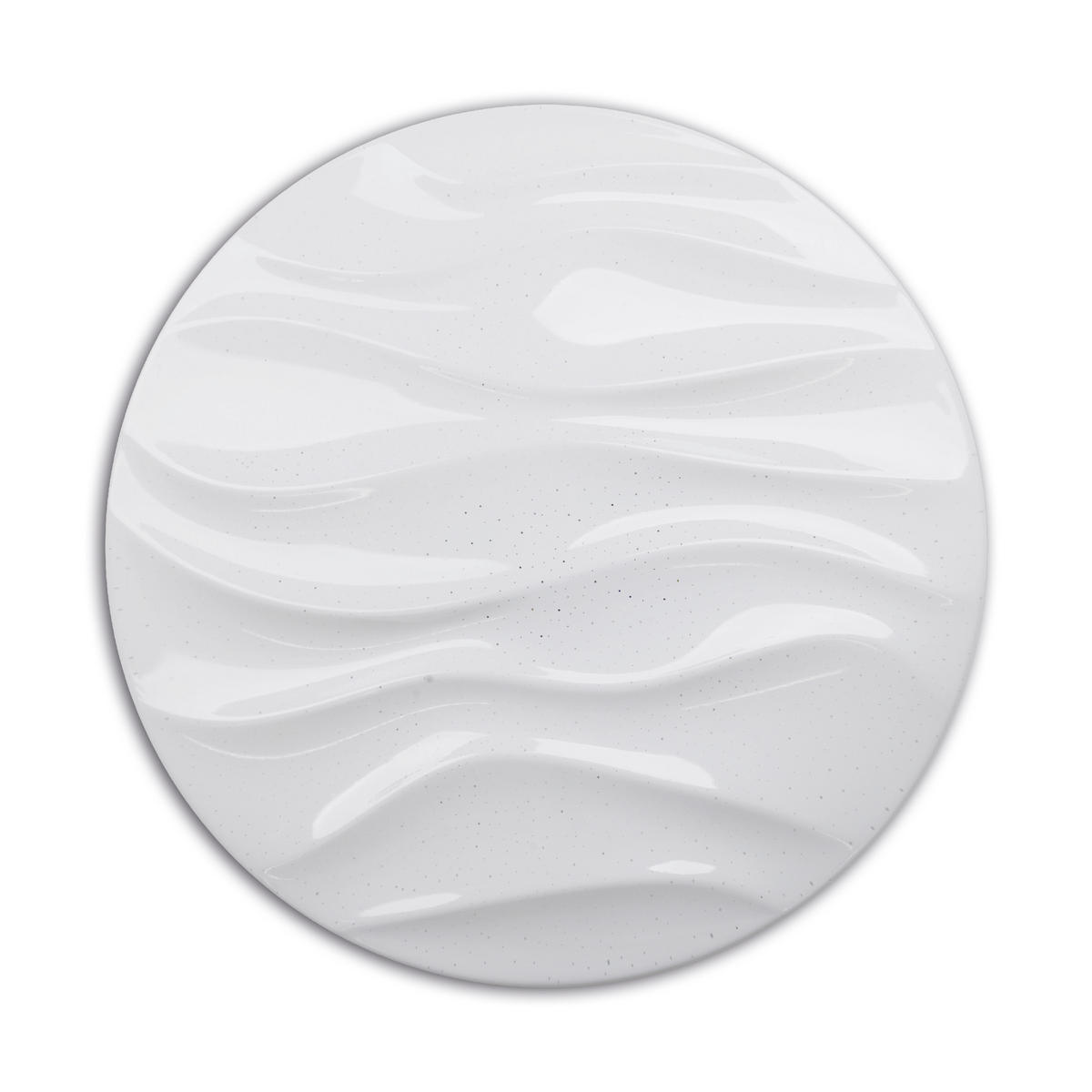 LED-DECKENLEUCHTE  Smart 38/6 cm   - Weiß, Basics, Kunststoff/Metall (38/6cm) - Näve