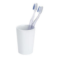 ZAHNPUTZBECHER  - Weiß, Basics, Keramik (7,5/10,7cm) - Wenko