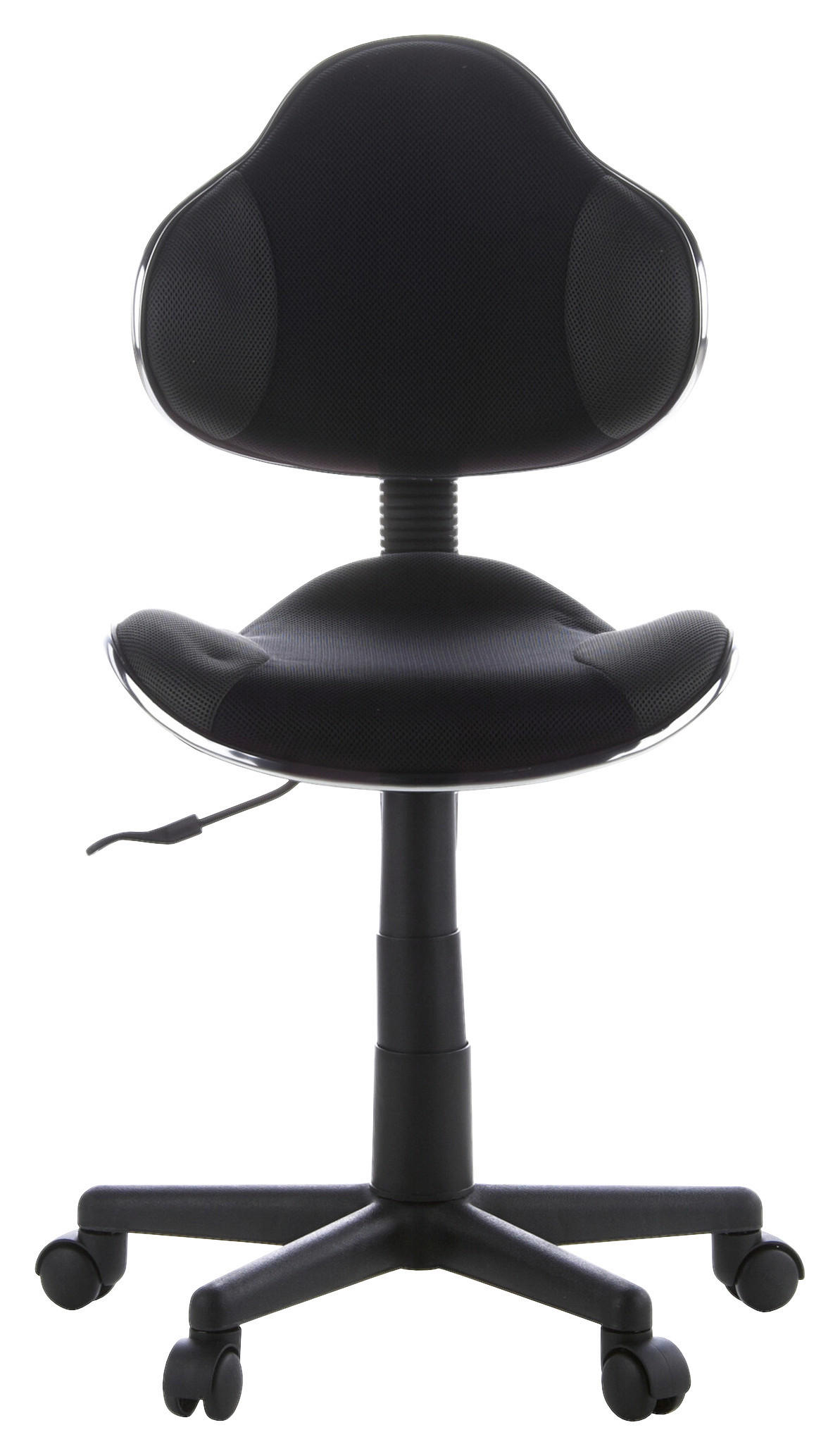 JUGENDDREHSTUHL Grau, Schwarz  - Schwarz/Grau, Basics, Kunststoff (45/86-101/42cm) - MID.YOU