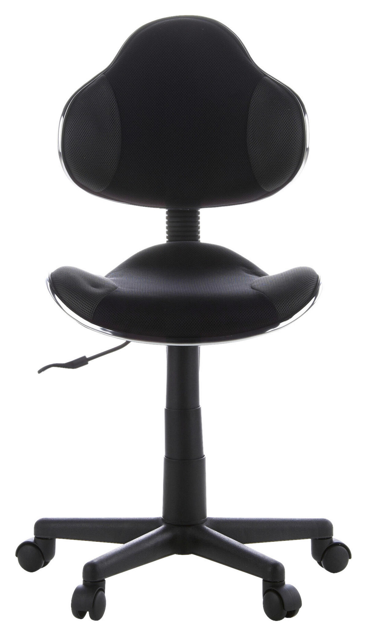 JUGENDDREHSTUHL Grau, Schwarz  - Schwarz/Grau, Basics, Kunststoff (45/86-101/42cm) - MID.YOU