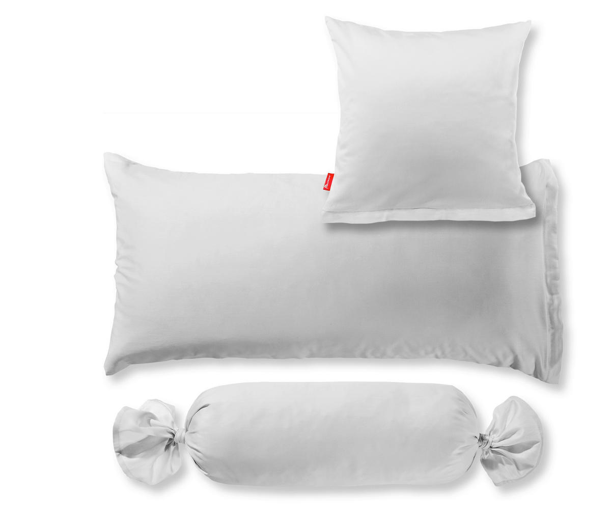PÁRNAHUZAT 40/80 cm  - ezüstszínű, Basics, textil (40/80cm) - Fleuresse
