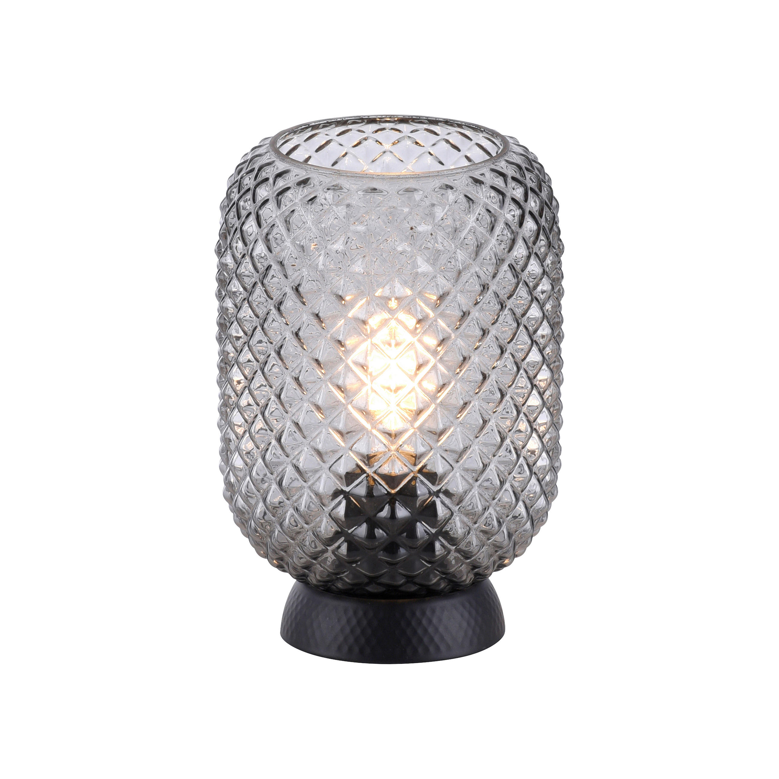 SVJETILJKA STOLNA Reishi  - crna, Basics, staklo/metal (15/15/22,5cm)