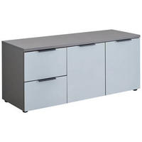 ŠATNÍ LAVICE, 113/50/40 cm - šedá/černá, Design, kov/kompozitní dřevo (113/50/40cm) - Voleo
