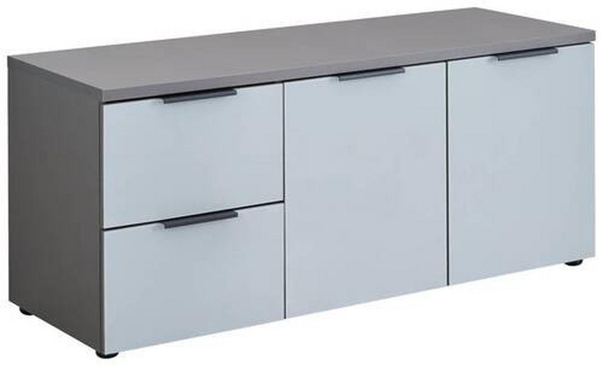 ŠATNÍ LAVICE, 113/50/40 cm - šedá/černá, Design, kov/kompozitní dřevo (113/50/40cm) - Voleo