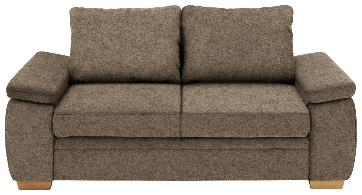 SCHLAFSOFA Grün  - Grün, KONVENTIONELL, Holz/Textil (196/90/100cm) - Beldomo Style
