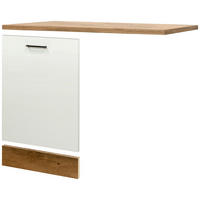 GESCHIRRSPÜLERFRONT 110/85/60 cm  in Eichefarben, Magnolie  - Eichefarben/Magnolie, KONVENTIONELL, Holzwerkstoff (110/85/60cm) - FlexWell