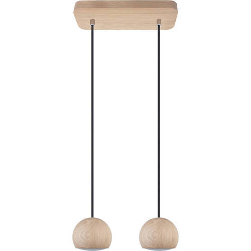 ZÁVESNÉ SVIETIDLO, 42/90 cm  - prírodná farba, Natur, drevo (42/90cm)