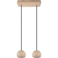 ZÁVESNÉ SVIETIDLO, 42/90 cm  - prírodná farba, Natur, drevo (42/90cm)