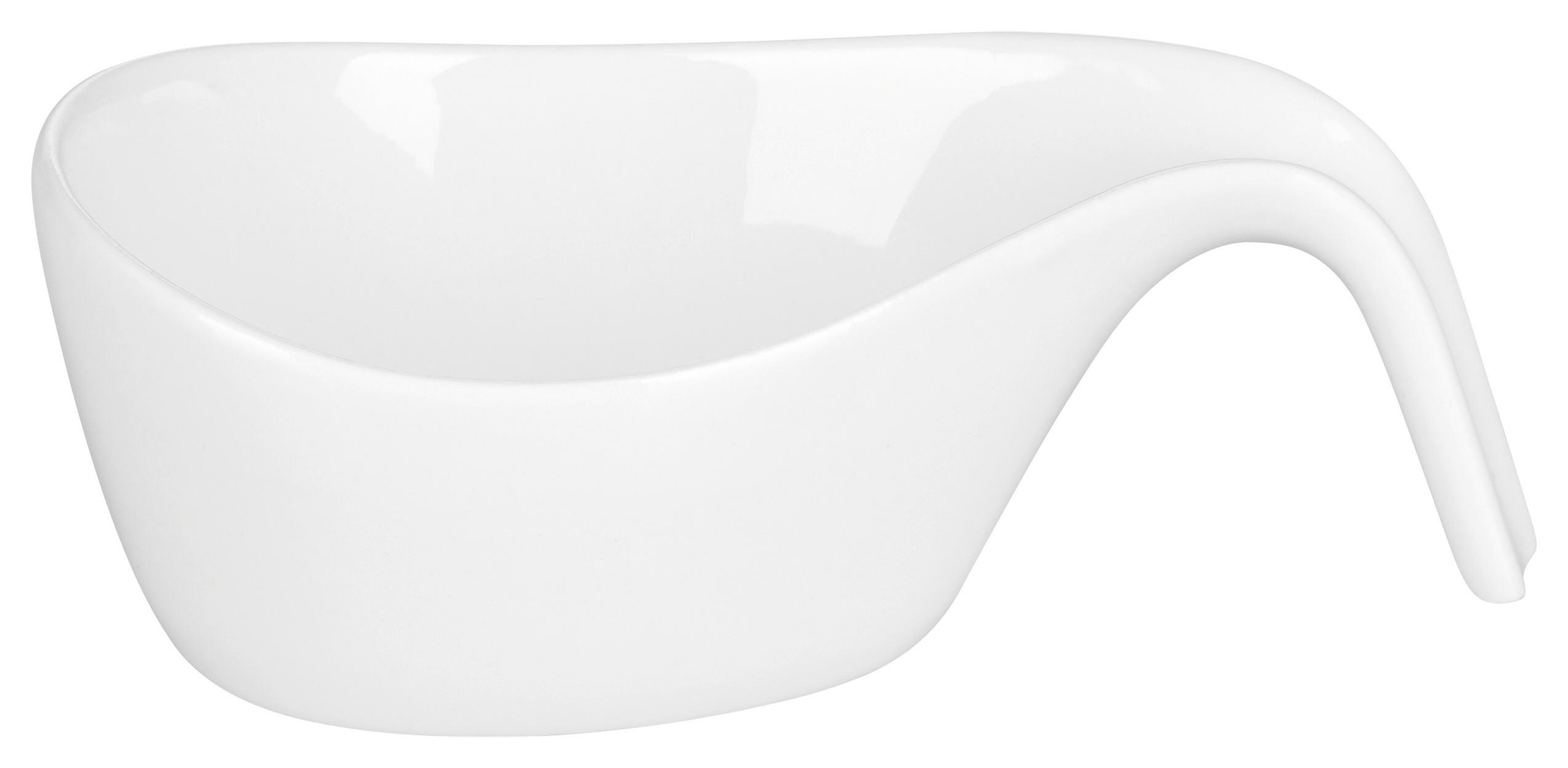 ZDJELA 11,5/7/4 cm Swing - bijela, Basics, keramika (11,5/7/4cm) - Novel