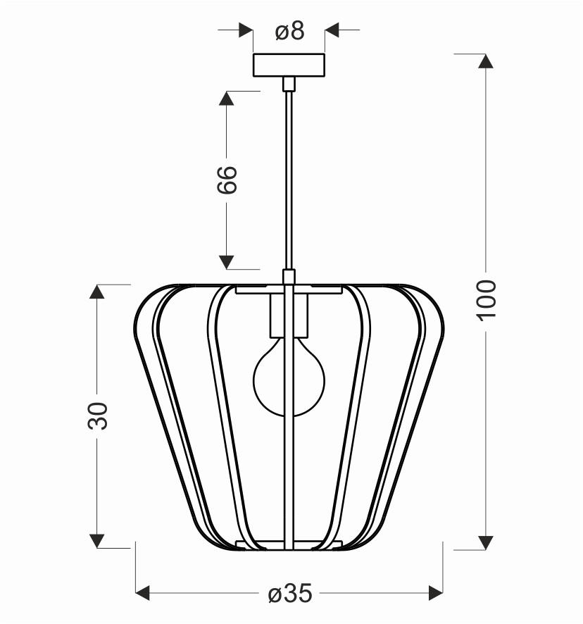 HÄNGELEUCHTE 35/35/110 cm  - Schwarz, Basics, Metall (35/35/110cm)