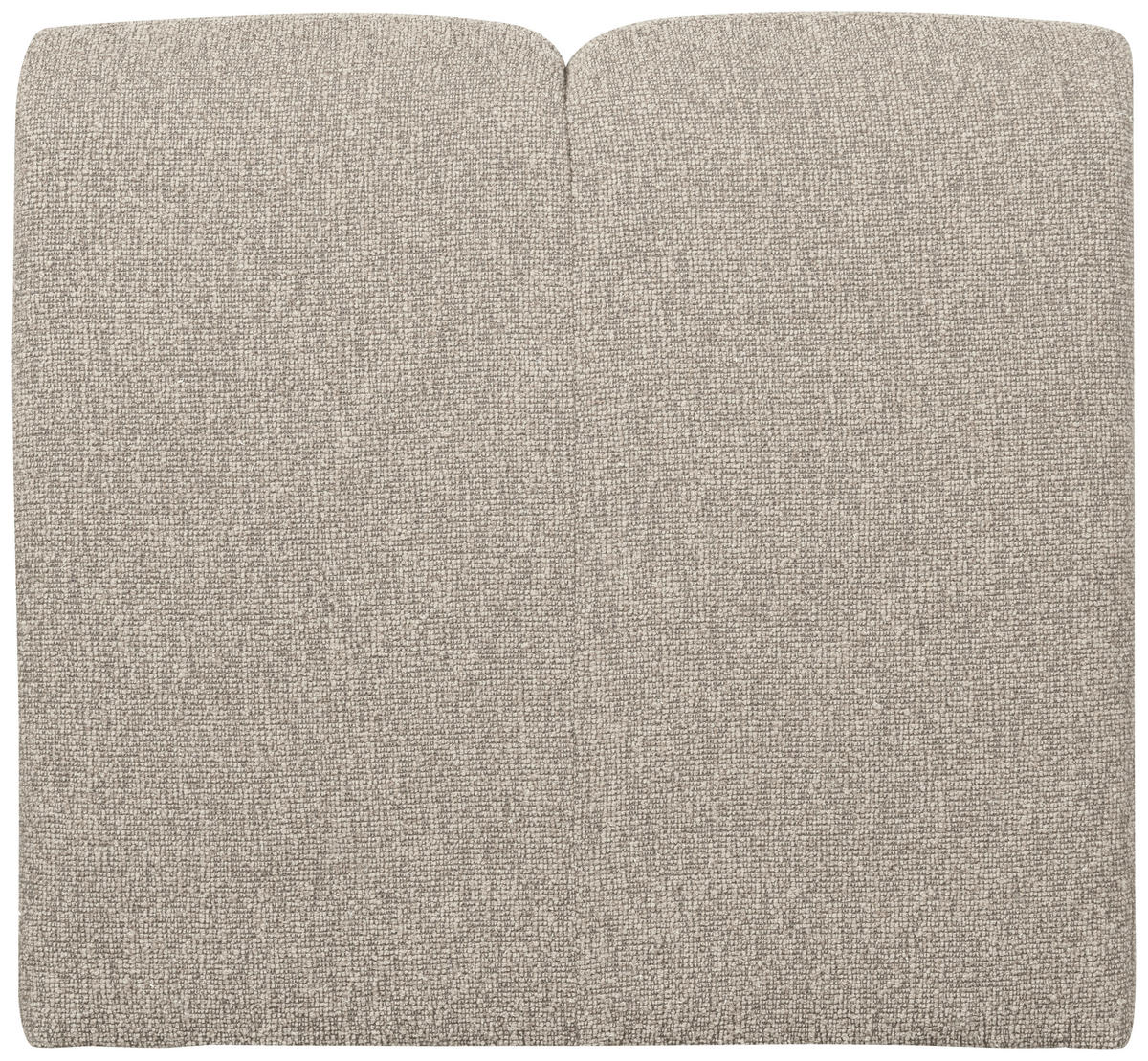 SOFAELEMENT Mojo Bouclé Beige  - Beige/Schwarz, Design, Kunststoff/Textil (84/74/97cm) - Livetastic