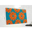 KOKOSMATTE 45/75 cm Mix Mats  - Hellbraun/Hellblau, Basics, Naturmaterialien/Kunststoff (45/75cm) - Esposa