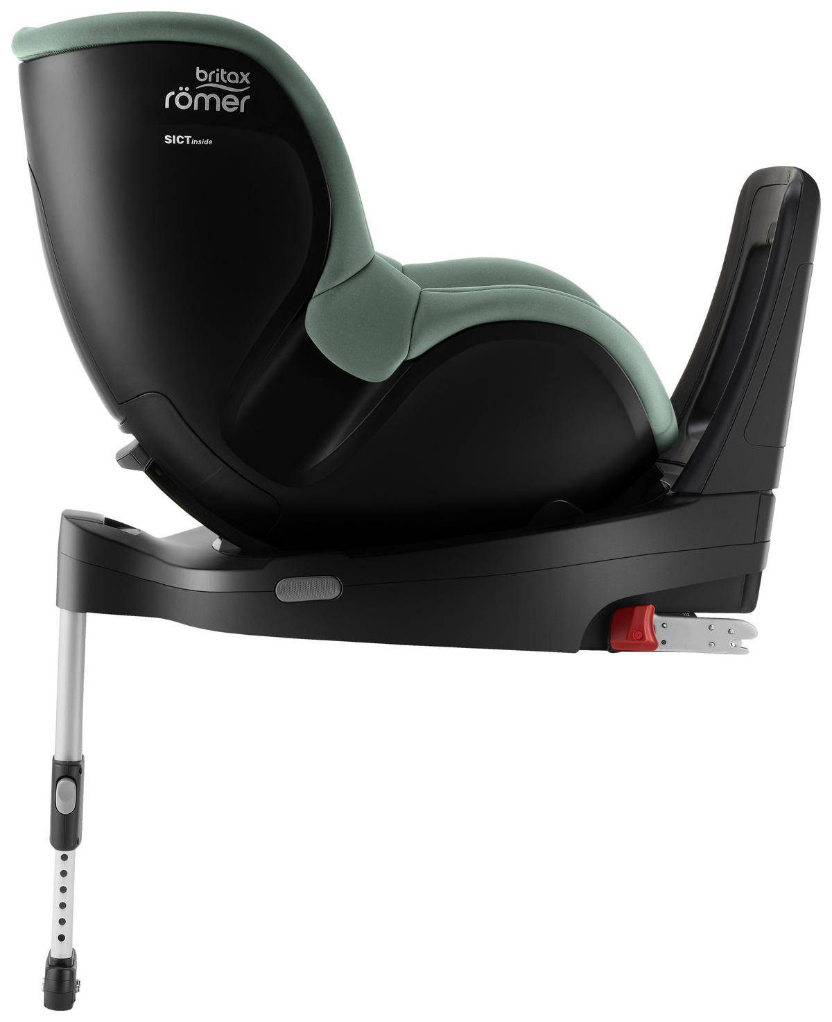 REBOARDER-KINDERSITZ DUALIFIX 5Z inkl. Vario Base 5Z  - Basics, Textil - Britax Römer